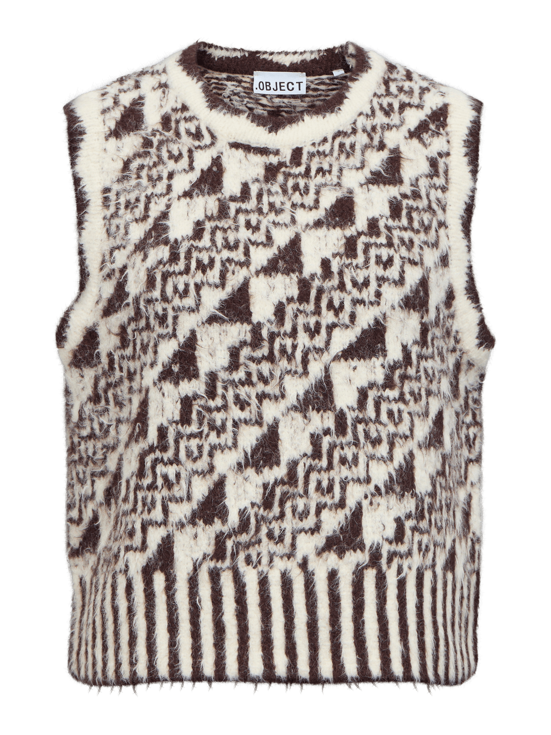 OBJRANDA Knitted Top - Birch - VERO MODA & VILA Bergvik
